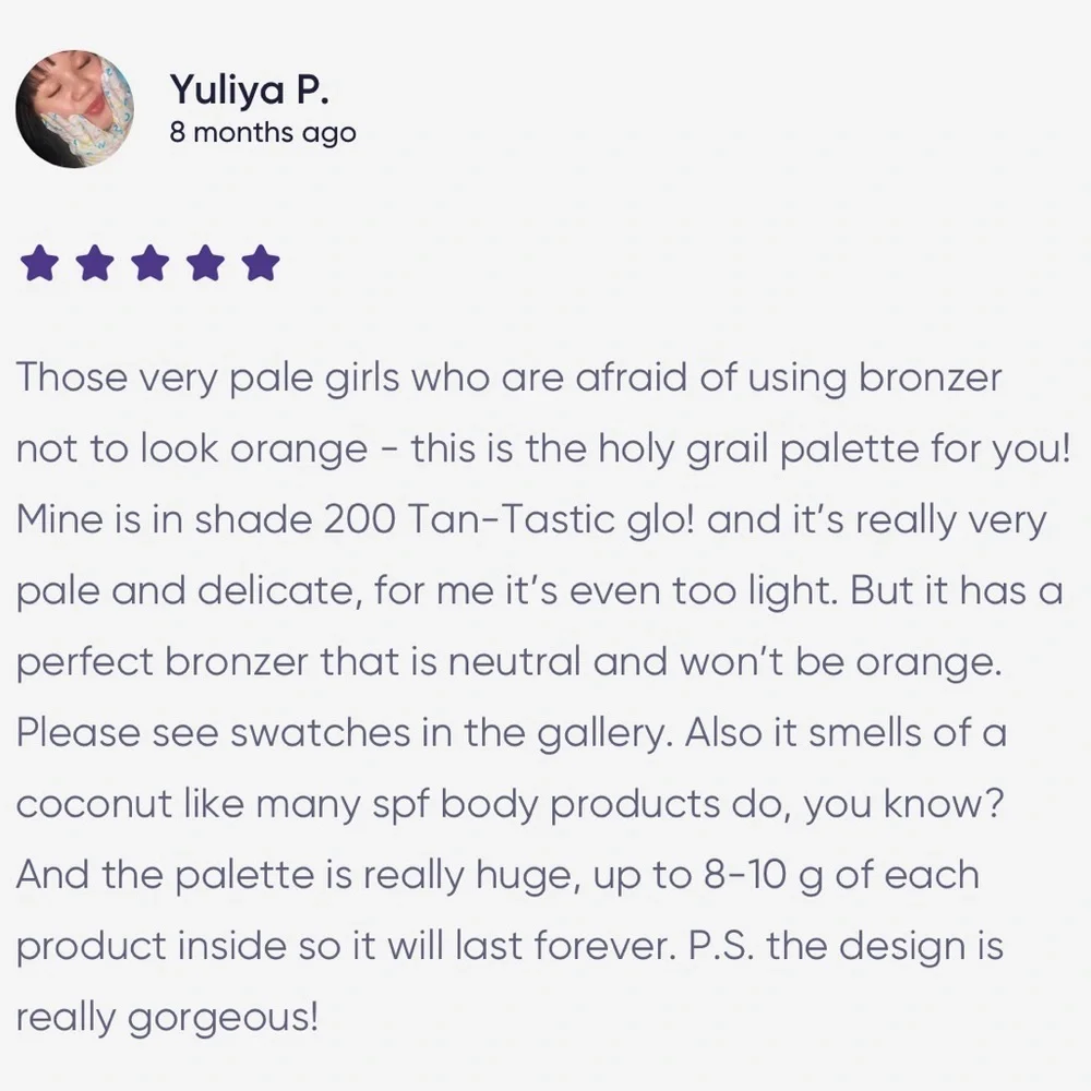 O!Mega x Three Powder X-TRA LARGE Blush-Bronze-Highlight Tantalize Glo Palette - Picture 6 of 16